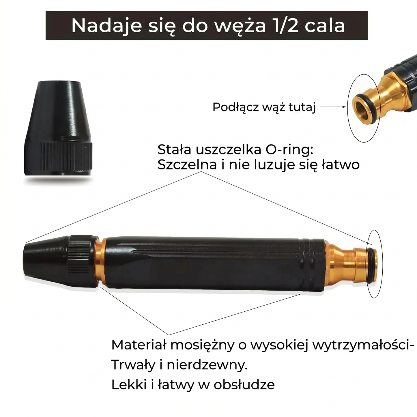 Kervalon®🍈 Mocny pistolet wodny do mycia samochodu pod wysokim ciśnieniem🍈