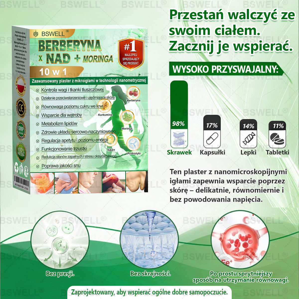 𝗖𝗘-𝗥𝗲𝗴𝗶𝘀𝘁𝗿𝗼𝘄𝗮𝗻𝗲 & 𝐂𝐞𝐫𝐭𝐲𝐟𝐢𝐤𝐚𝐭 𝐆𝐌𝐏 👩‍⚕️ |🍇  𝐁𝐒𝑾𝑬𝐋𝐋® 𝑴-𝑩 -𝙉 𝟭𝟬-w-𝟏 𝙉𝒂𝒏𝙤 𝑭𝒖𝒔𝒊𝒐𝒏 𝑷𝒍𝒂𝒔𝒕𝒆𝒓 𝑴𝒆𝒕𝒂𝒃𝒐𝒍𝒊𝒄𝒛𝒏𝒚 | ✅ 𝗣𝗼𝗱𝗽𝗮𝗿𝘁𝗲 𝗻𝗮𝘂𝗸ą | Formuła 𝟭𝟬-𝘄-𝟭 | 𝗘𝗳𝗲𝗸𝘁𝘆 𝘄 𝟳 𝗱𝗻𝗶