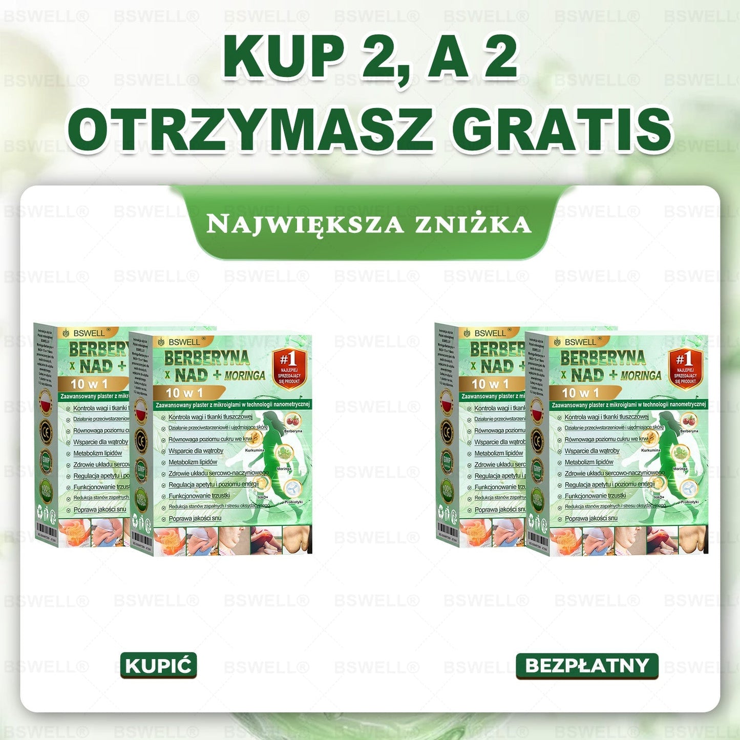 𝗖𝗘-𝗥𝗲𝗴𝗶𝘀𝘁𝗿𝗼𝘄𝗮𝗻𝗲 & 𝐂𝐞𝐫𝐭𝐲𝐟𝐢𝐤𝐚𝐭 𝐆𝐌𝐏 👩‍⚕️ |🍇  𝐁𝐒𝑾𝑬𝐋𝐋® 𝑴-𝑩 -𝙉 𝟭𝟬-w-𝟏 𝙉𝒂𝒏𝙤 𝑭𝒖𝒔𝒊𝒐𝒏 𝑷𝒍𝒂𝒔𝒕𝒆𝒓 𝑴𝒆𝒕𝒂𝒃𝒐𝒍𝒊𝒄𝒛𝒏𝒚 | ✅ 𝗣𝗼𝗱𝗽𝗮𝗿𝘁𝗲 𝗻𝗮𝘂𝗸ą | Formuła 𝟭𝟬-𝘄-𝟭 | 𝗘𝗳𝗲𝗸𝘁𝘆 𝘄 𝟳 𝗱𝗻𝗶
