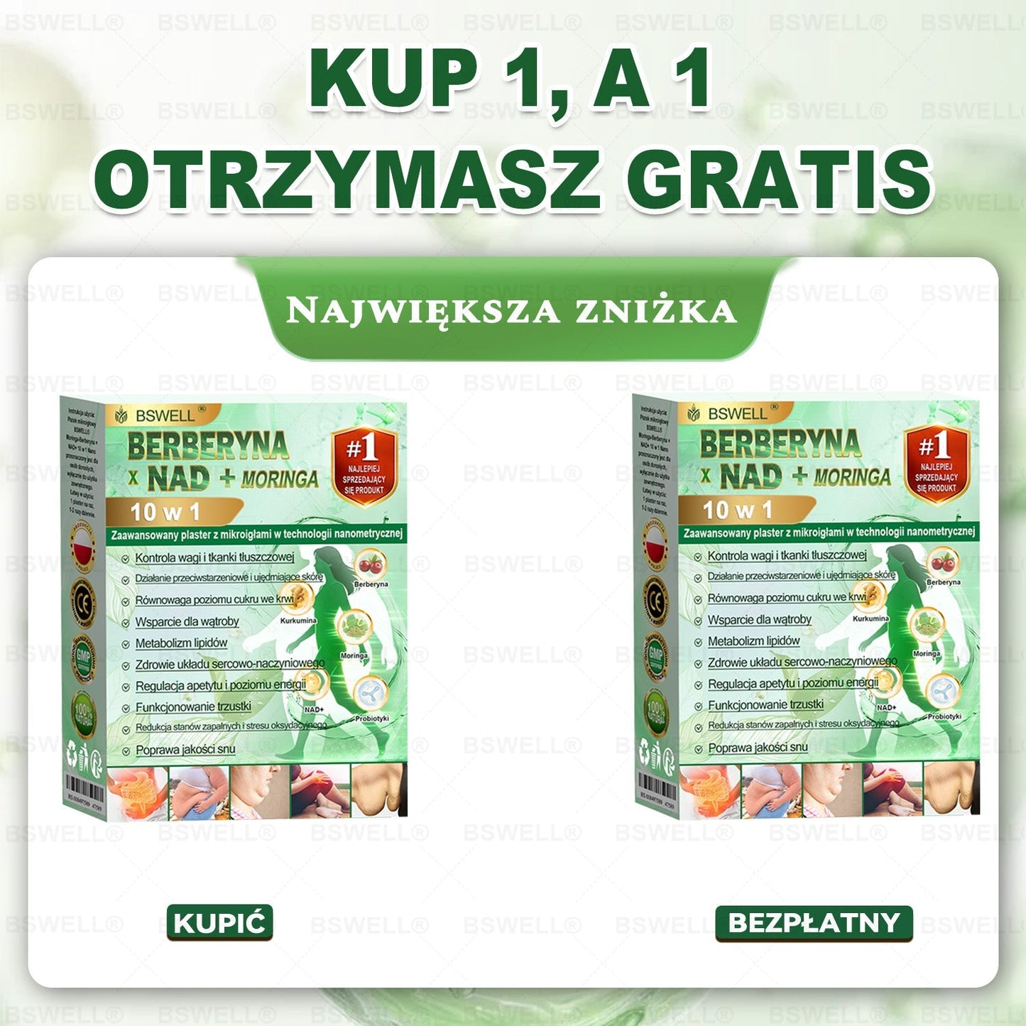 𝗖𝗘-𝗥𝗲𝗴𝗶𝘀𝘁𝗿𝗼𝘄𝗮𝗻𝗲 & 𝐂𝐞𝐫𝐭𝐲𝐟𝐢𝐤𝐚𝐭 𝐆𝐌𝐏 👩‍⚕️ |🍇  𝐁𝐒𝑾𝑬𝐋𝐋® 𝑴-𝑩 -𝙉 𝟭𝟬-w-𝟏 𝙉𝒂𝒏𝙤 𝑭𝒖𝒔𝒊𝒐𝒏 𝑷𝒍𝒂𝒔𝒕𝒆𝒓 𝑴𝒆𝒕𝒂𝒃𝒐𝒍𝒊𝒄𝒛𝒏𝒚 | ✅ 𝗣𝗼𝗱𝗽𝗮𝗿𝘁𝗲 𝗻𝗮𝘂𝗸ą | Formuła 𝟭𝟬-𝘄-𝟭 | 𝗘𝗳𝗲𝗸𝘁𝘆 𝘄 𝟳 𝗱𝗻𝗶